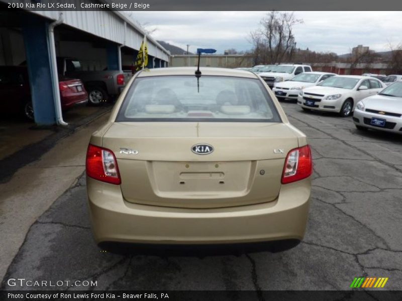  2010 Rio LX Sedan Cashmere Beige