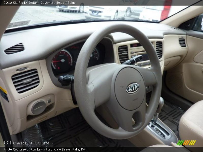  2010 Rio LX Sedan Steering Wheel