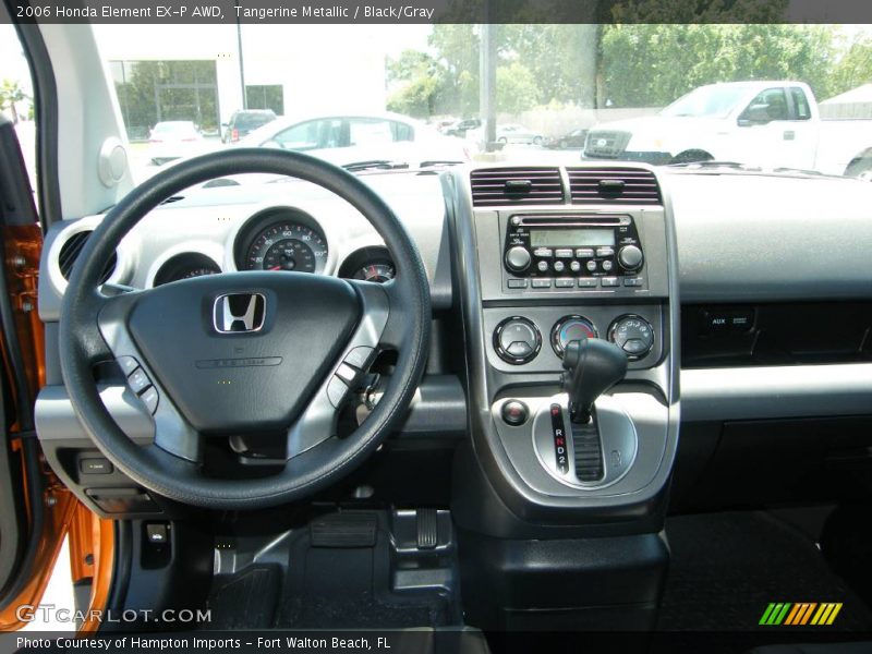 Tangerine Metallic / Black/Gray 2006 Honda Element EX-P AWD