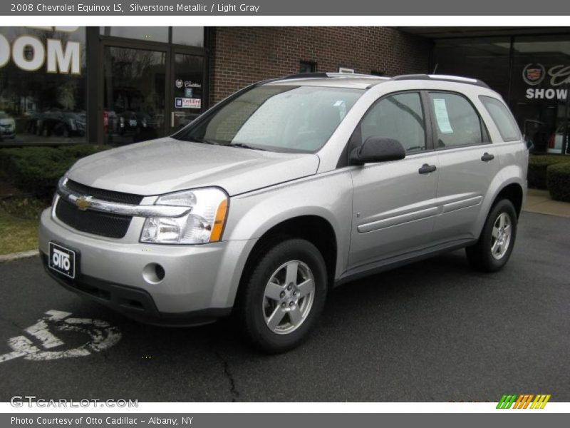 Silverstone Metallic / Light Gray 2008 Chevrolet Equinox LS