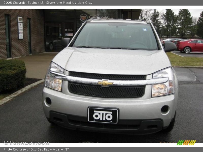 Silverstone Metallic / Light Gray 2008 Chevrolet Equinox LS