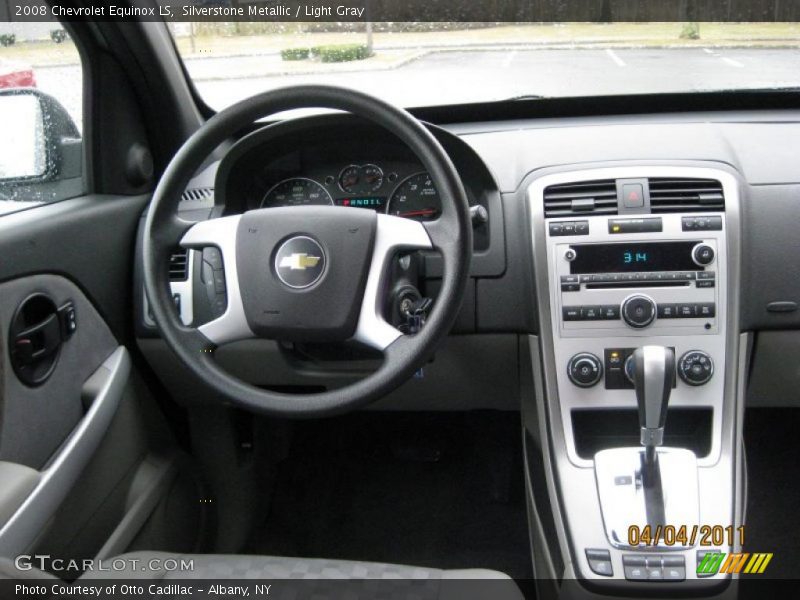 Silverstone Metallic / Light Gray 2008 Chevrolet Equinox LS
