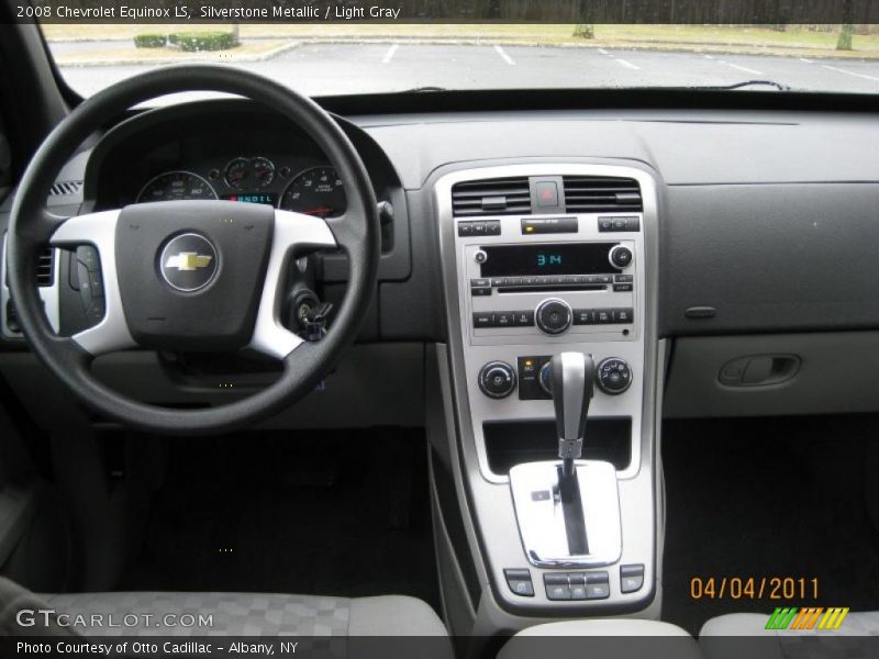 Silverstone Metallic / Light Gray 2008 Chevrolet Equinox LS