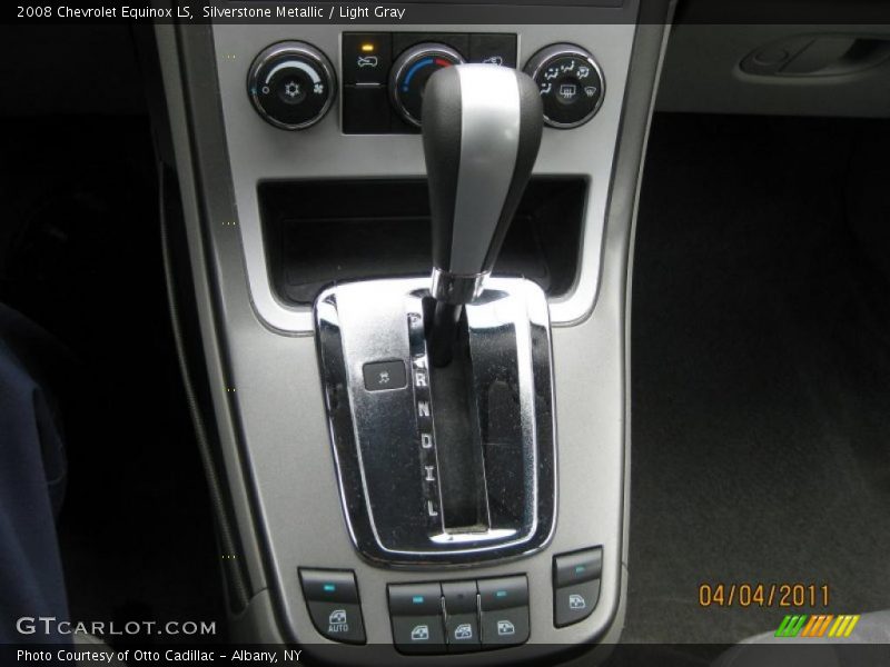 Silverstone Metallic / Light Gray 2008 Chevrolet Equinox LS
