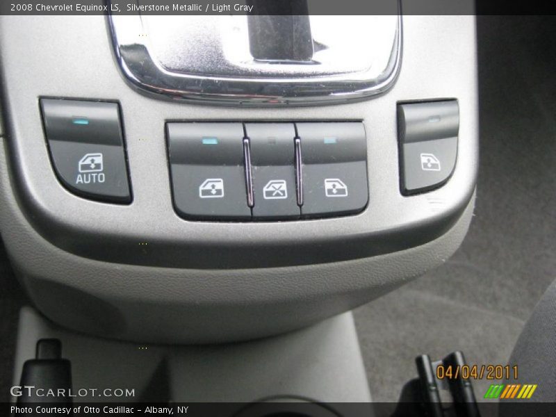 Silverstone Metallic / Light Gray 2008 Chevrolet Equinox LS