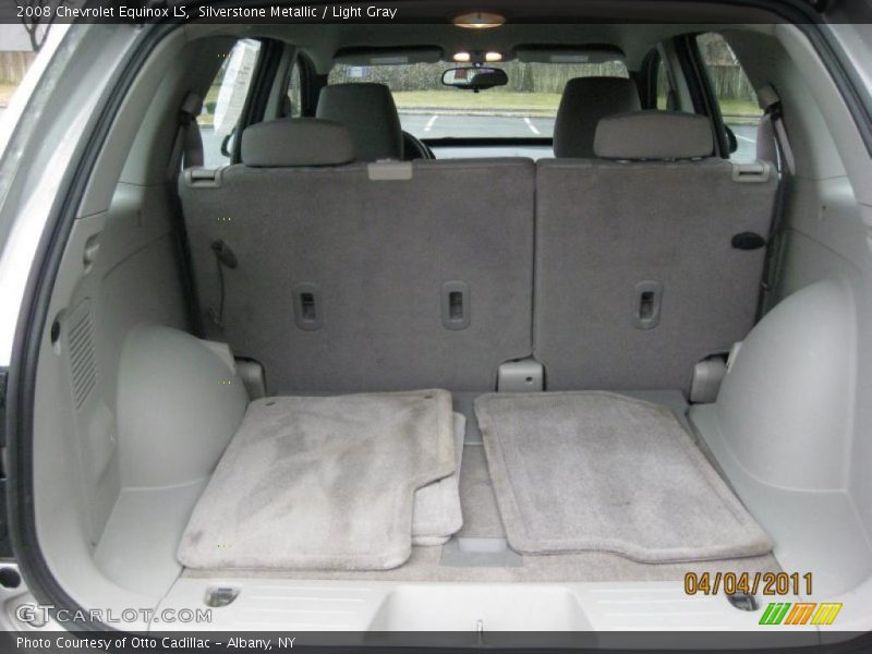 Silverstone Metallic / Light Gray 2008 Chevrolet Equinox LS