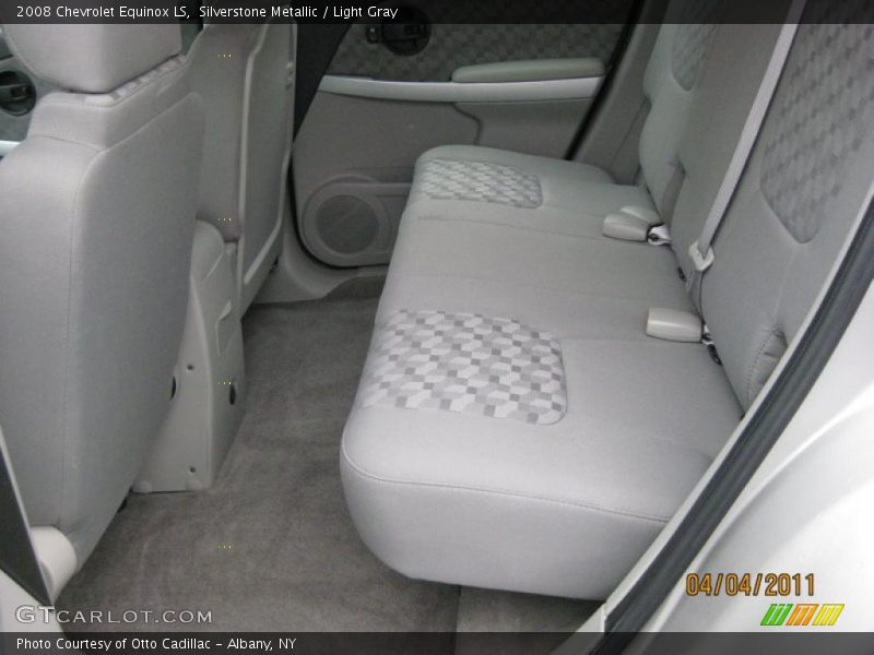 Silverstone Metallic / Light Gray 2008 Chevrolet Equinox LS