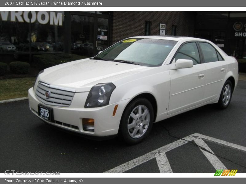 White Diamond / Cashmere 2007 Cadillac CTS Sedan