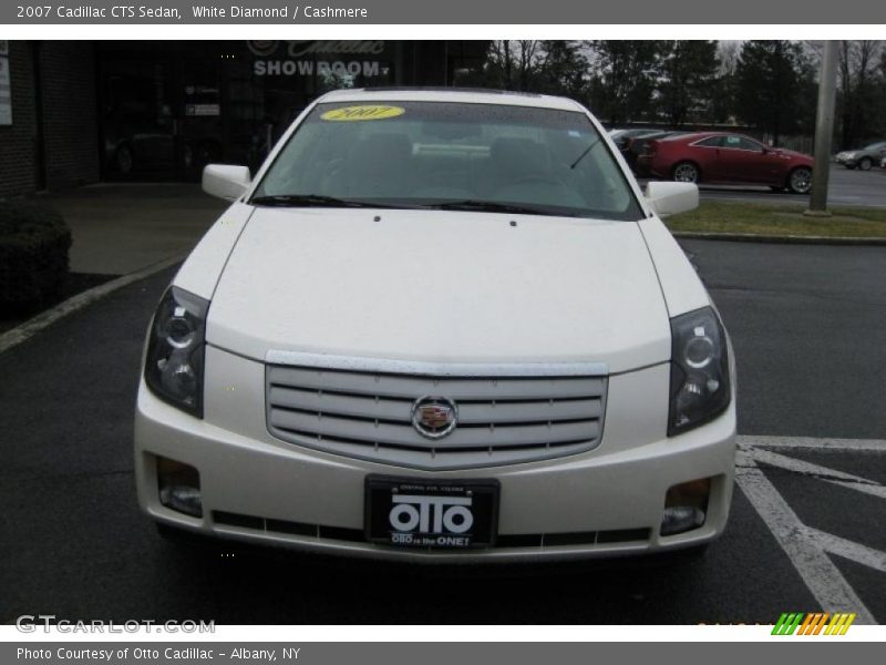 White Diamond / Cashmere 2007 Cadillac CTS Sedan