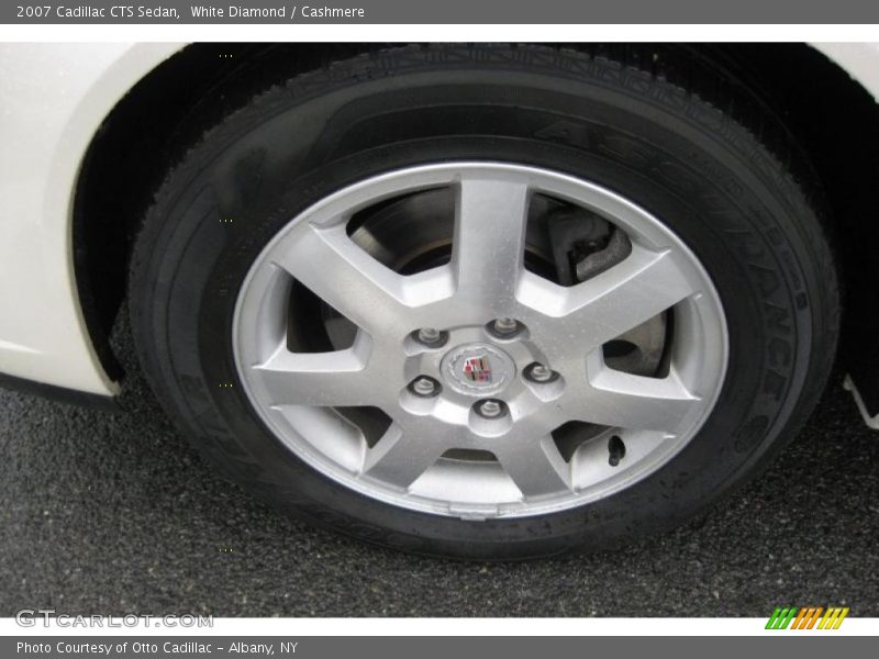 White Diamond / Cashmere 2007 Cadillac CTS Sedan