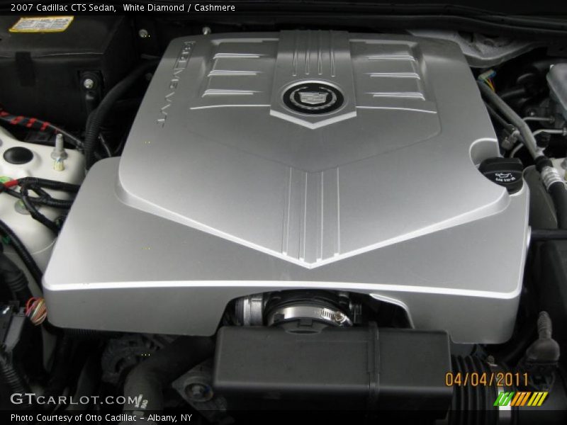 White Diamond / Cashmere 2007 Cadillac CTS Sedan