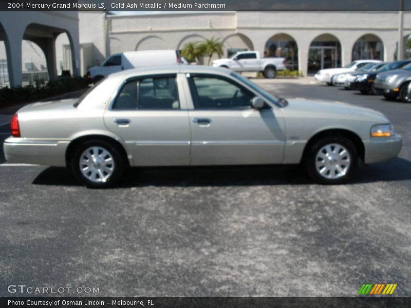 Gold Ash Metallic / Medium Parchment 2004 Mercury Grand Marquis LS