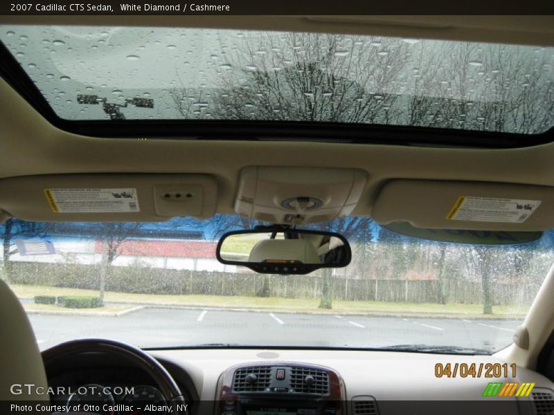 White Diamond / Cashmere 2007 Cadillac CTS Sedan