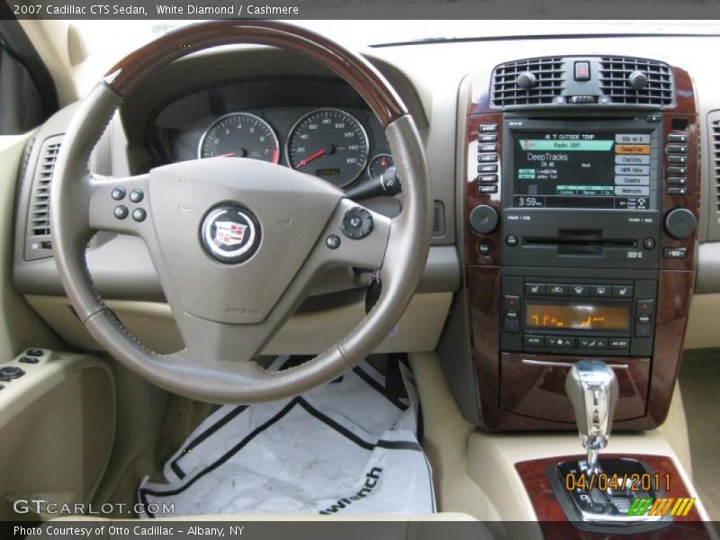 White Diamond / Cashmere 2007 Cadillac CTS Sedan