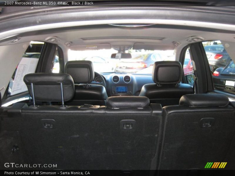 Black / Black 2007 Mercedes-Benz ML 350 4Matic