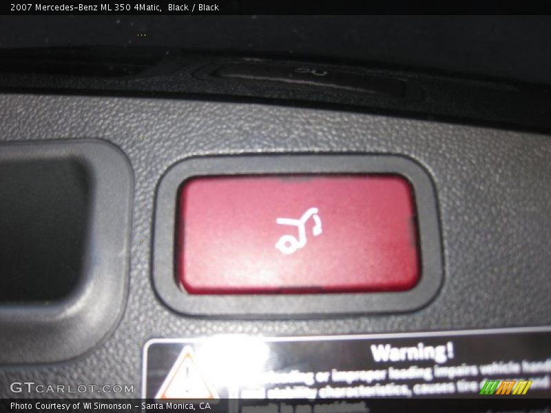 Black / Black 2007 Mercedes-Benz ML 350 4Matic