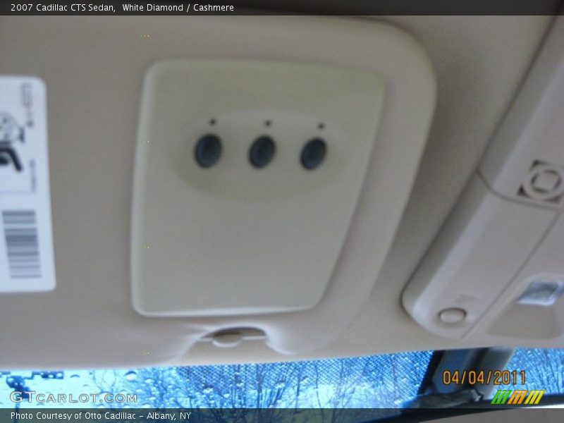 White Diamond / Cashmere 2007 Cadillac CTS Sedan