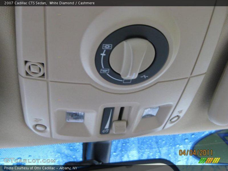 White Diamond / Cashmere 2007 Cadillac CTS Sedan