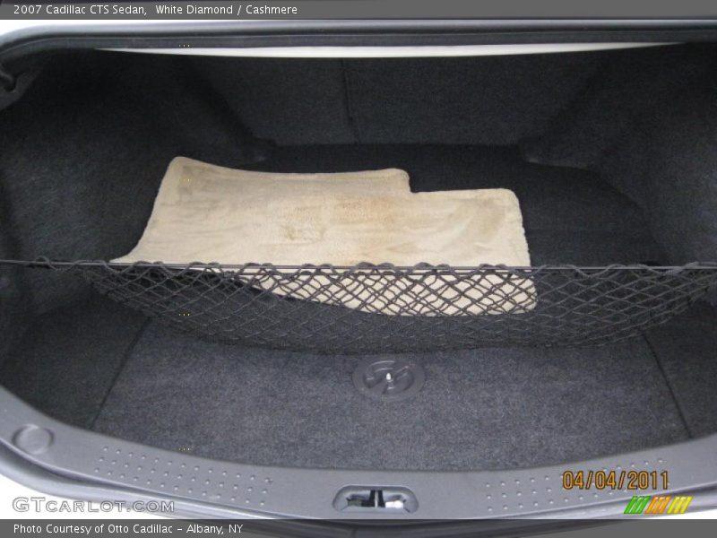 White Diamond / Cashmere 2007 Cadillac CTS Sedan