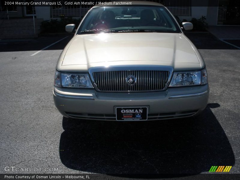 Gold Ash Metallic / Medium Parchment 2004 Mercury Grand Marquis LS