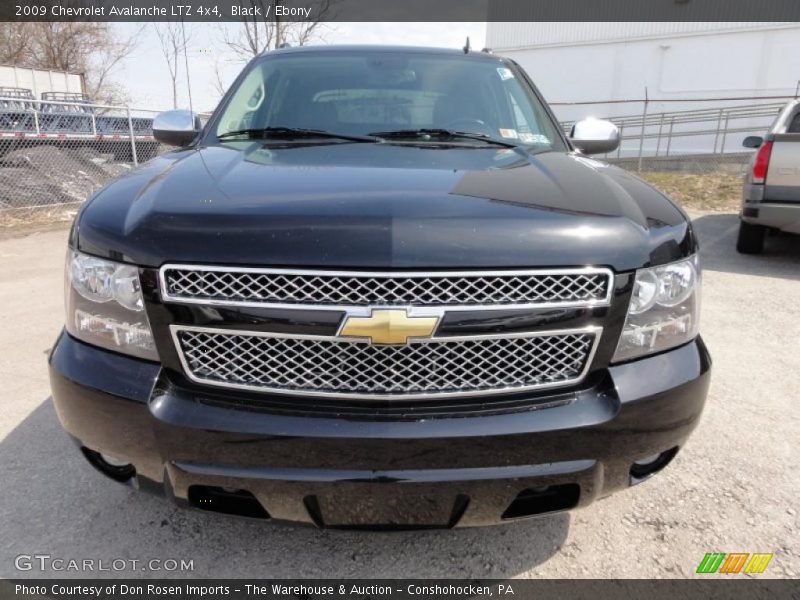 Black / Ebony 2009 Chevrolet Avalanche LTZ 4x4