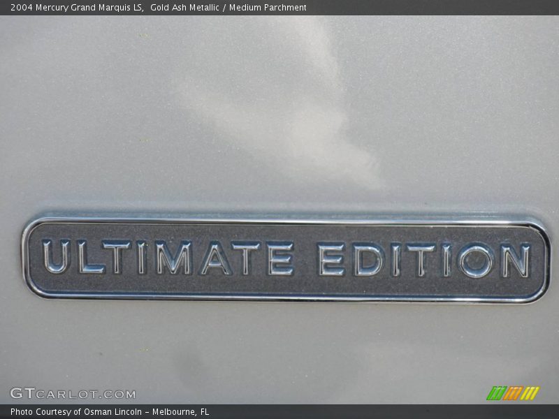 Gold Ash Metallic / Medium Parchment 2004 Mercury Grand Marquis LS