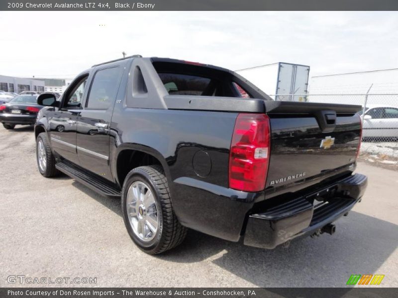  2009 Avalanche LTZ 4x4 Black