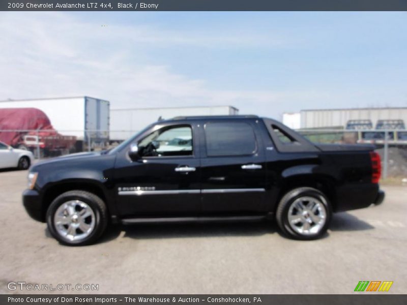 Black / Ebony 2009 Chevrolet Avalanche LTZ 4x4