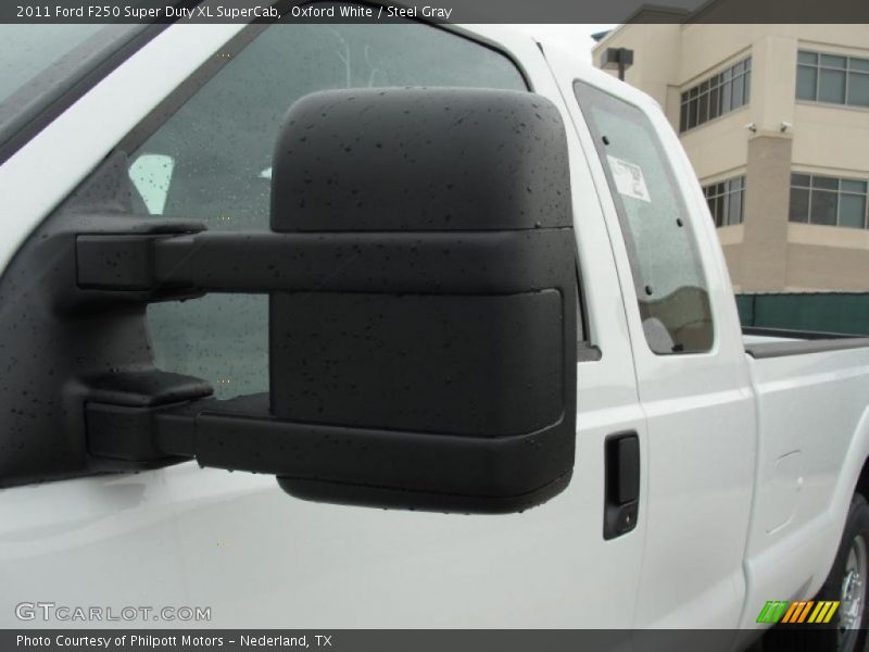 Oxford White / Steel Gray 2011 Ford F250 Super Duty XL SuperCab