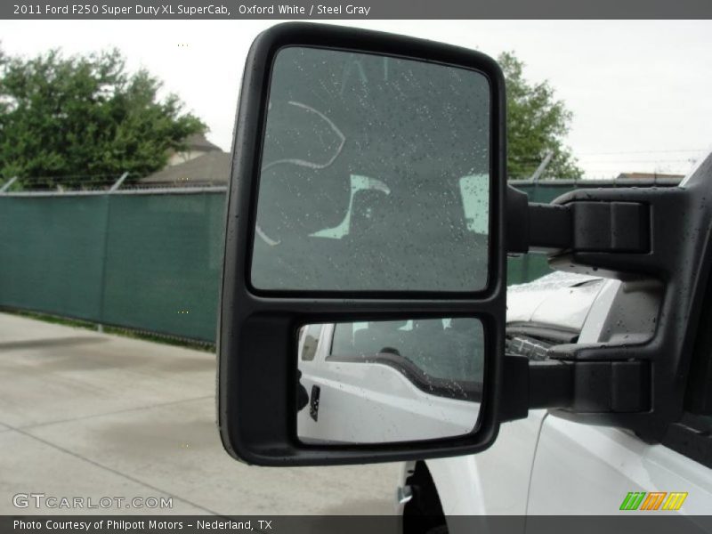 Oxford White / Steel Gray 2011 Ford F250 Super Duty XL SuperCab