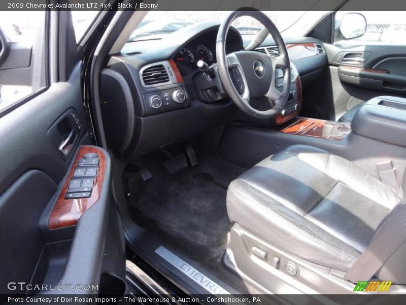 Black / Ebony 2009 Chevrolet Avalanche LTZ 4x4