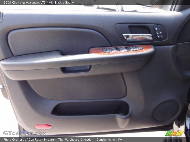 Black / Ebony 2009 Chevrolet Avalanche LTZ 4x4