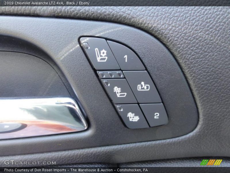 Controls of 2009 Avalanche LTZ 4x4