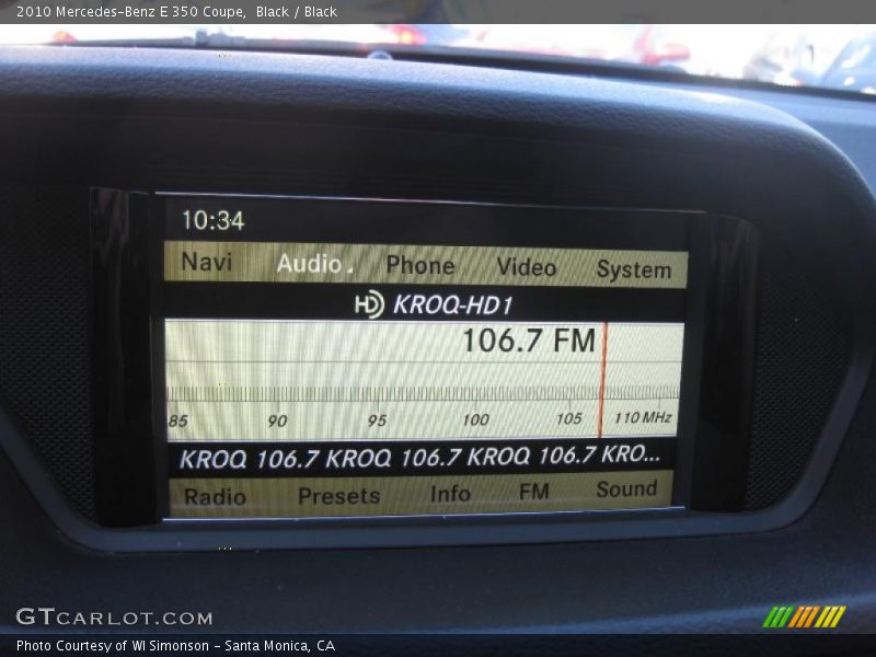 Black / Black 2010 Mercedes-Benz E 350 Coupe