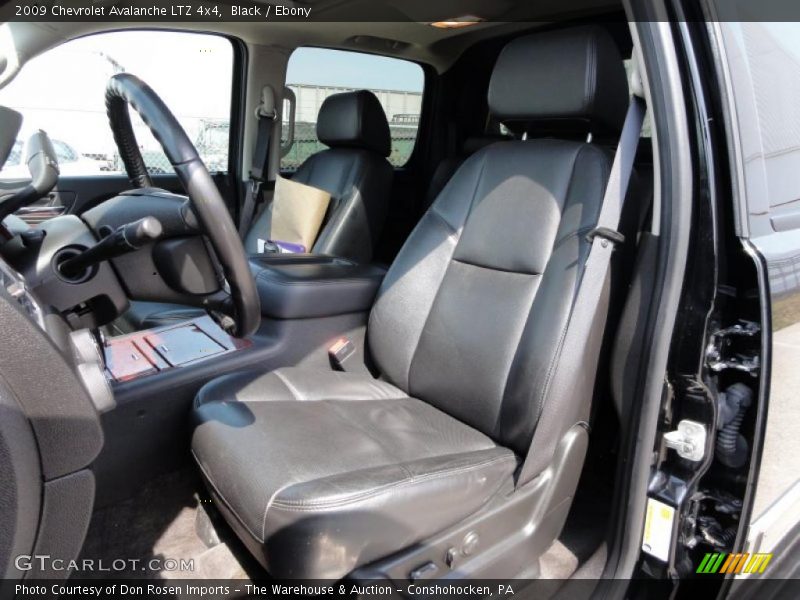 Black / Ebony 2009 Chevrolet Avalanche LTZ 4x4
