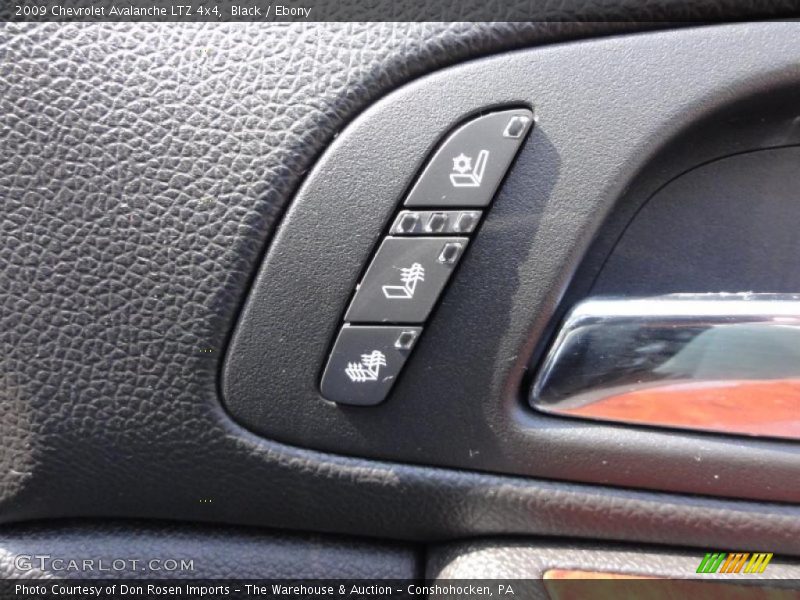 Black / Ebony 2009 Chevrolet Avalanche LTZ 4x4
