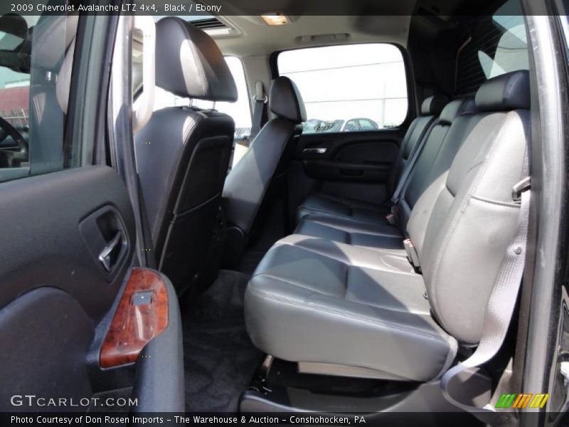 Black / Ebony 2009 Chevrolet Avalanche LTZ 4x4