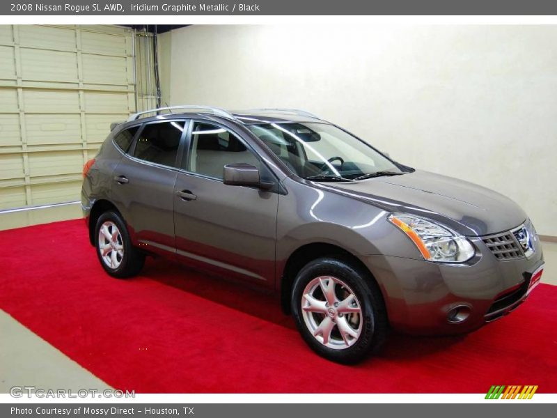 Iridium Graphite Metallic / Black 2008 Nissan Rogue SL AWD