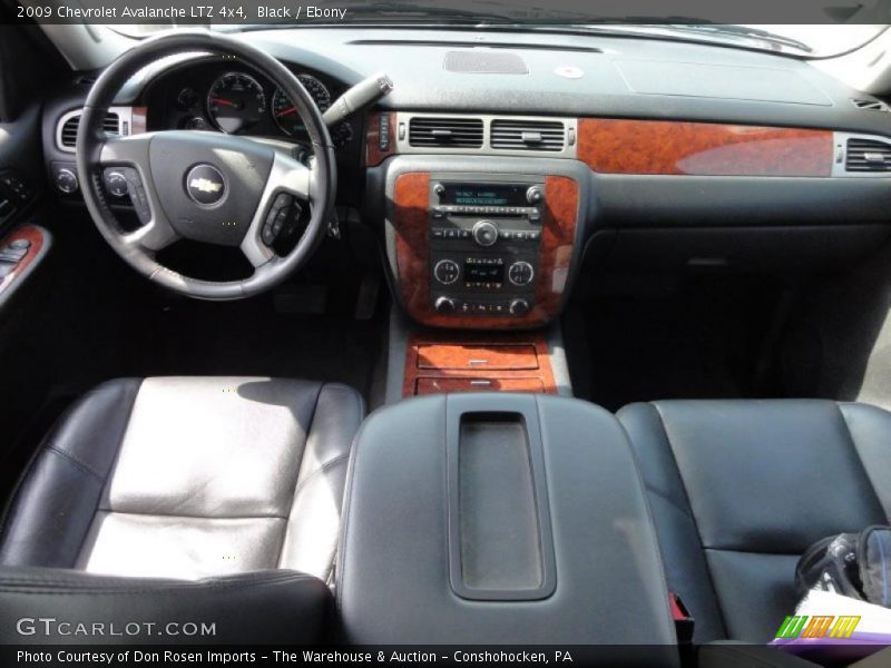 Black / Ebony 2009 Chevrolet Avalanche LTZ 4x4