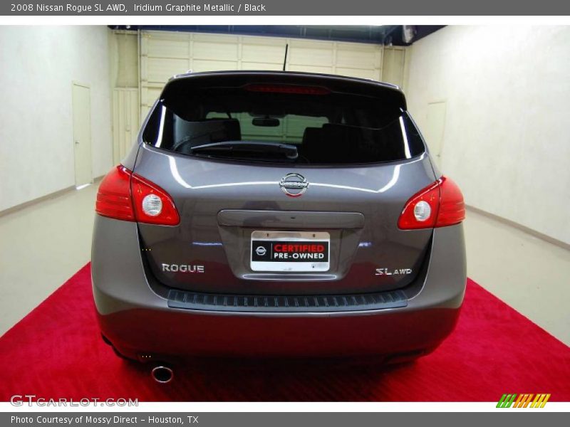 Iridium Graphite Metallic / Black 2008 Nissan Rogue SL AWD