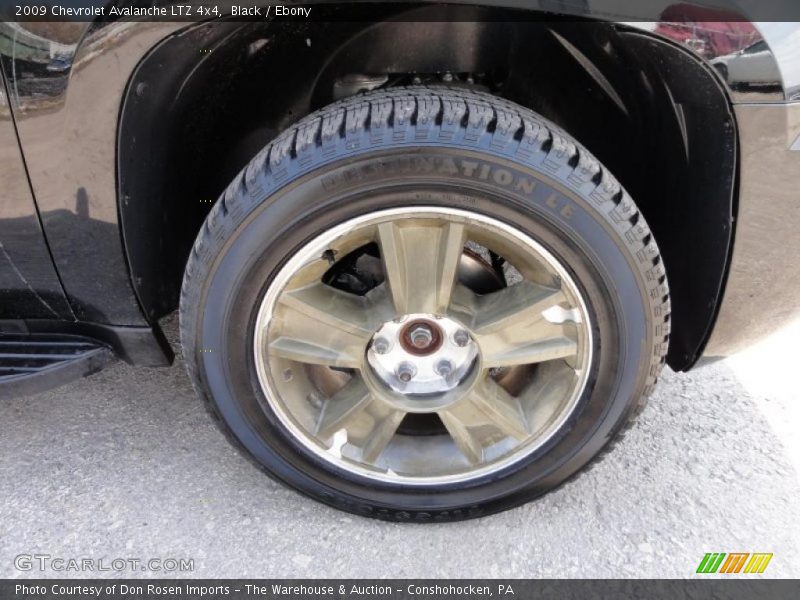 Black / Ebony 2009 Chevrolet Avalanche LTZ 4x4