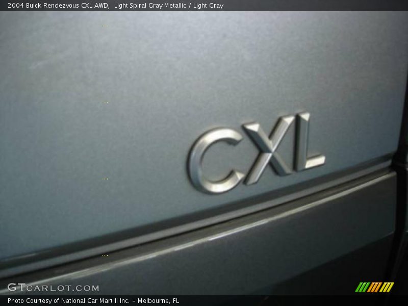 Light Spiral Gray Metallic / Light Gray 2004 Buick Rendezvous CXL AWD