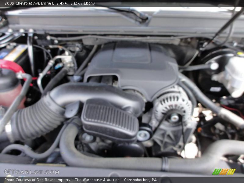 Black / Ebony 2009 Chevrolet Avalanche LTZ 4x4