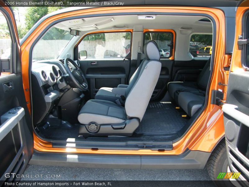 Tangerine Metallic / Black/Gray 2006 Honda Element EX-P AWD