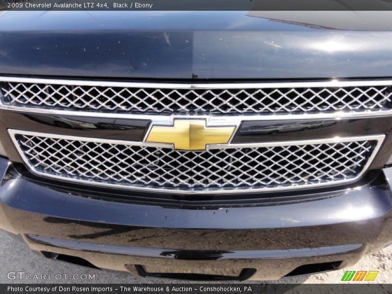 Black / Ebony 2009 Chevrolet Avalanche LTZ 4x4