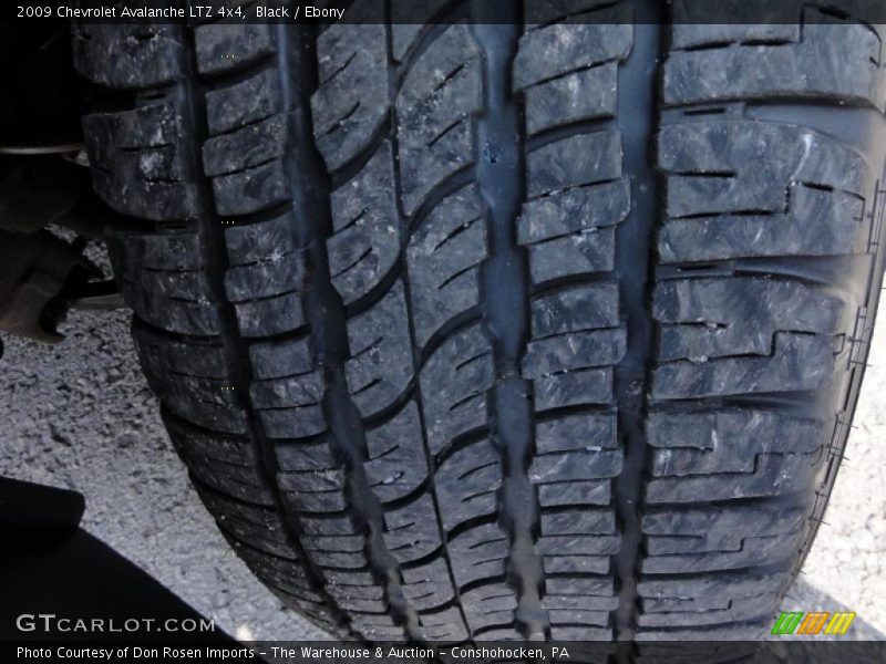 Black / Ebony 2009 Chevrolet Avalanche LTZ 4x4