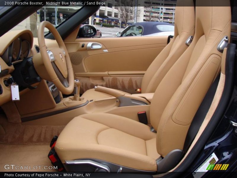  2008 Boxster  Sand Beige Interior