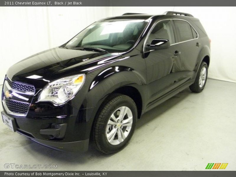 Black / Jet Black 2011 Chevrolet Equinox LT