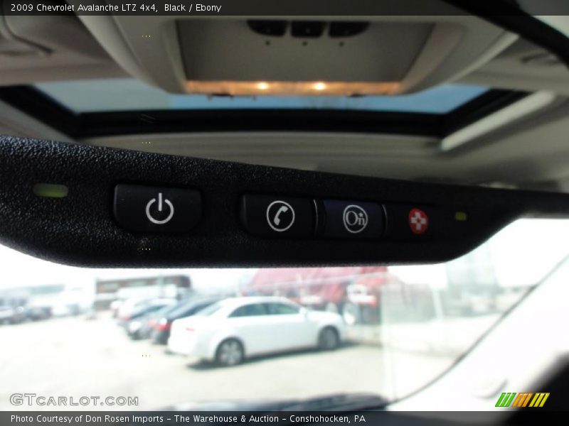 Black / Ebony 2009 Chevrolet Avalanche LTZ 4x4