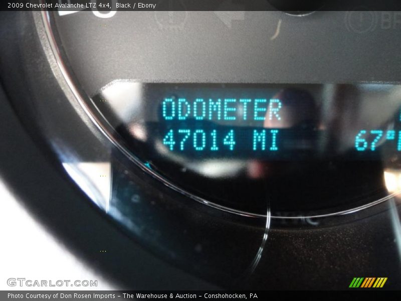 Black / Ebony 2009 Chevrolet Avalanche LTZ 4x4